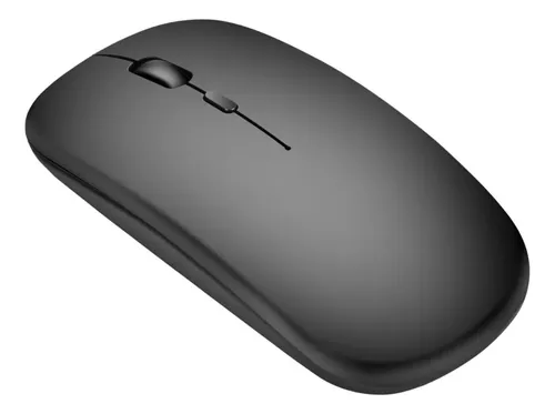 Mouse Inalámbrico Recargable Usb + Bluetooth