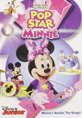 Pelicula La Casa De Mickey Mouse Minnie Estrella Del Pop Dvd
