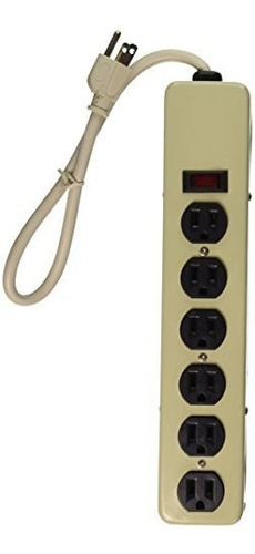 Sunlite 04045-su Esp6/90/m 1.5-feet Cord Surge Protector, Me