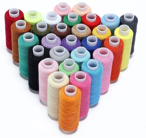 Candora - Bobina De Hilo De Coser  30 Colores  250 Yardas Ca