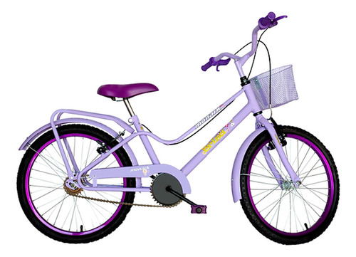 Bicicleta Infantil Brisa Monark Aro 20 Violeta