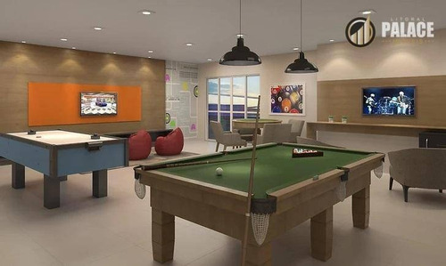 Imagem 4 de 22 de Apartamento Com 2 Dormitórios À Venda, 89 M² Por R$ 456.535,00 - Aviação - Praia Grande/sp - Ap2870
