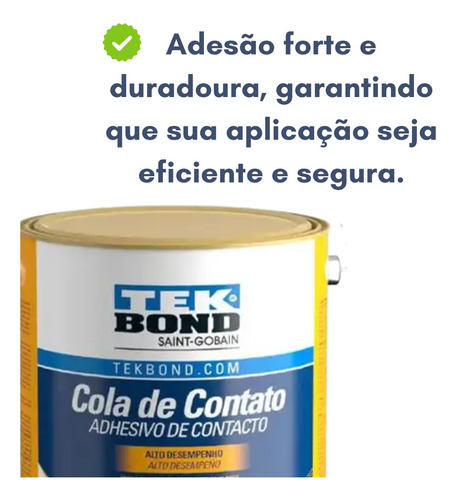 Cola De Contato Tekbond 2.8kg Ampar