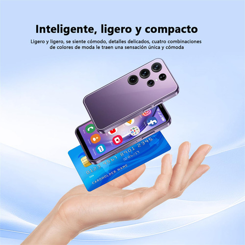 Android Celulares Mini S24 Ultra 3.5 Pulgadas Barato Ram2gb Y Rom16gb Gris