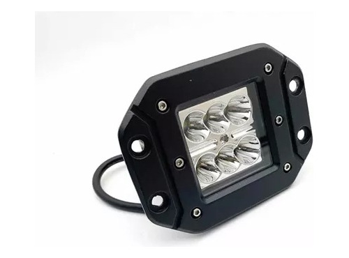 X2 Neblinero 6 Led Embutido 60watt Para Auto Camioneta.