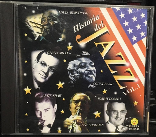 Historia Del Jazz Vol. 1 Y 2 Compilado Ex Nacional 2cds 