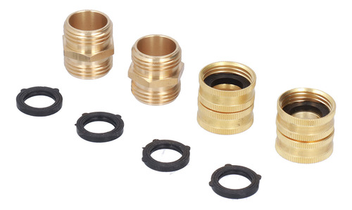 Adaptador De Tubo De Agua, Conector Doble Hembra De 3/4 PuLG