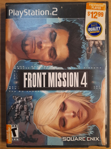 Videojuego Front Mission 4 Para Playstation 2