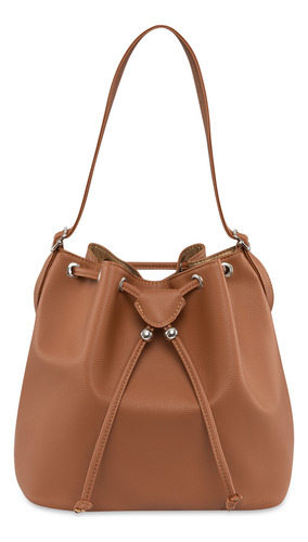 Bolso Cube Camel Para Mujer Croydon