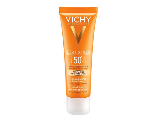 Imagen 1 de 1 de Protector solar Vichy Ideal Soleil Anti-manchas en crema FPS50 x 50 ml