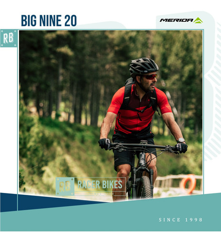 Imagen 3 de 10 de Bicicleta Merida Big Nine 20 29er 24v Disco Hidraulico