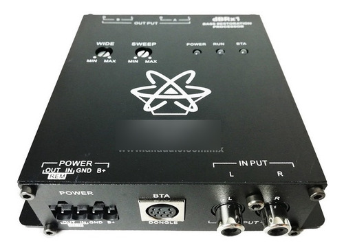Epicentro Con Restaurador De Bajos Atomic Dbrx1 Compacto