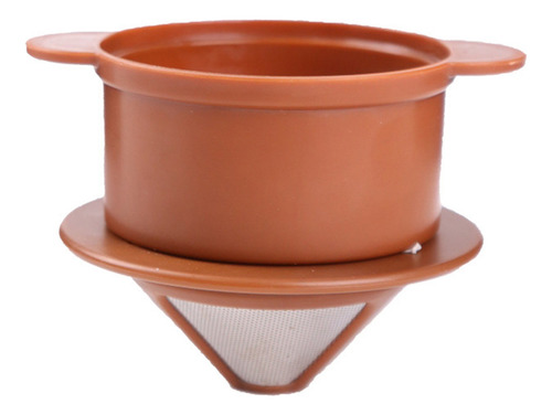 Double Layer Stainless Steel Filter Drip Type Filter Cup Fil