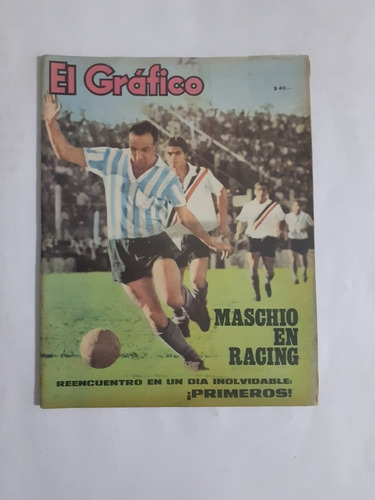 El Grafico 2427 Chacarita 0 Racing 1,estudiantes 3 Boca 4