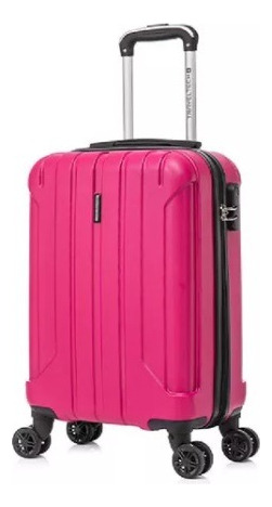 Valija Carry On Chica Cabina Candado Travel Tech 4 Ruedas 