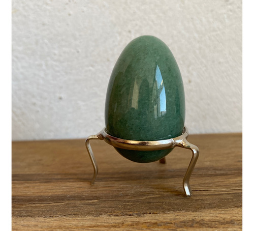 1 Huevo Aventurina Verde 4 Cm Aprox Piedra Reiki Chakras