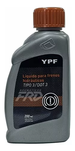 Líquido de freno 200 ml botella.