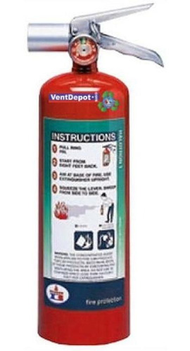 Extintor De Fuego Para Camión, Mxbca-001, 2.27kg, Clase A,b