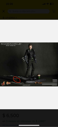 Hot Toys New Goblin Spiderman 3 Buenas Condiciones (Usado)