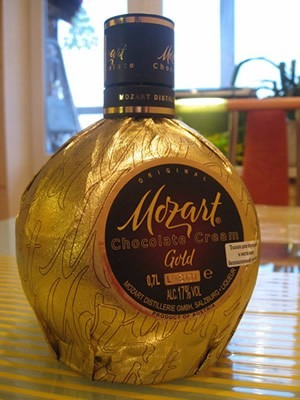 Licor Mozart Gold 700ml - Mozart Chocolate Cream Original!!!