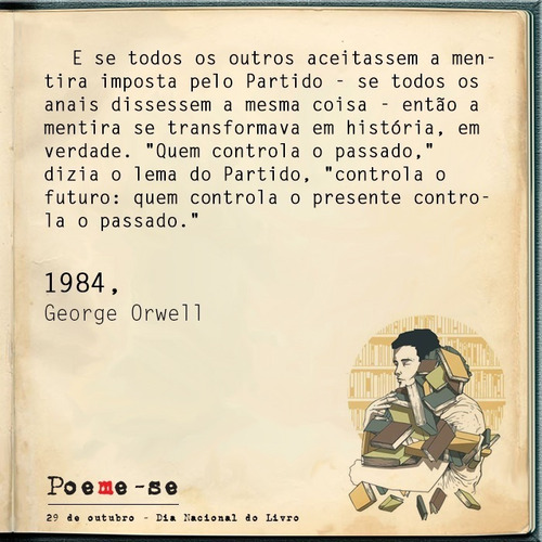 Livro 1984 - George Orwell (literatura Estrangeira\romance)