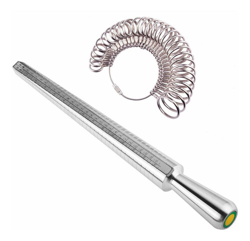 Medidor Tamaño Dedo Para Mandril Calibre Aillo 27 Metal