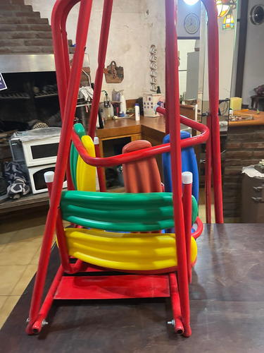 Hamaca Gemela Grande Ploppy 83 De Juegosol Para Niños Rojo (Usado)