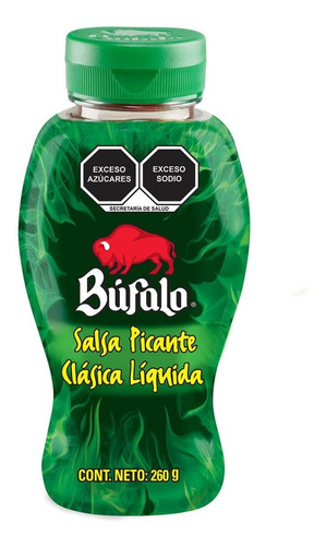 Salsa Picante Búfalo Clásica Líquida 260g