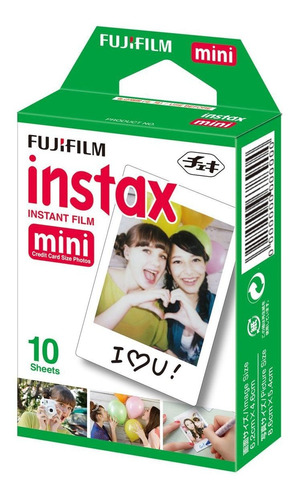 Cartucho Fujifilm Instax Mini Iso 800 10 Fotos