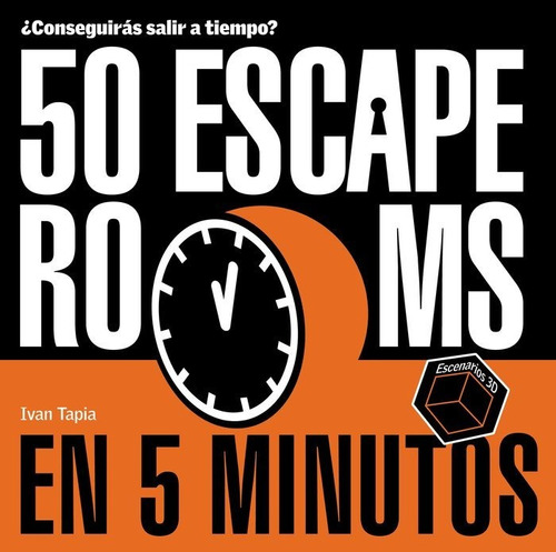 Libro 50 Escape Rooms En 5 Minutos
