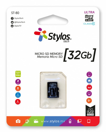 Memoria Sd Micro 32gb Uhs1 Con Adaptador