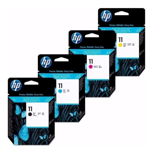 Cabezal Hp C4810a C4811a C4812a C4813a Original Combo X 4