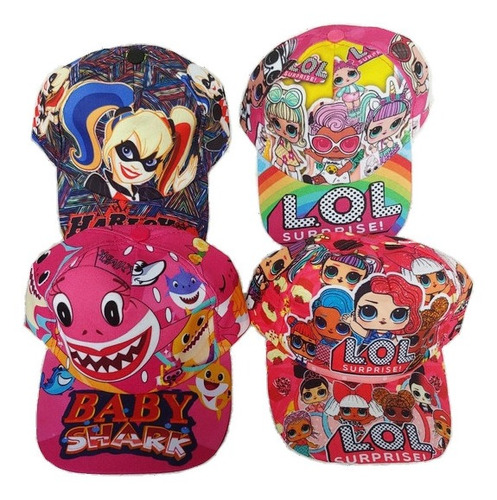 Pack 12 Gorras Infantiles Por Mayor - Gorros Para Niños