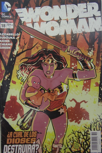Dc Wonder Woman 18 Comic Televisa #18 Español  
