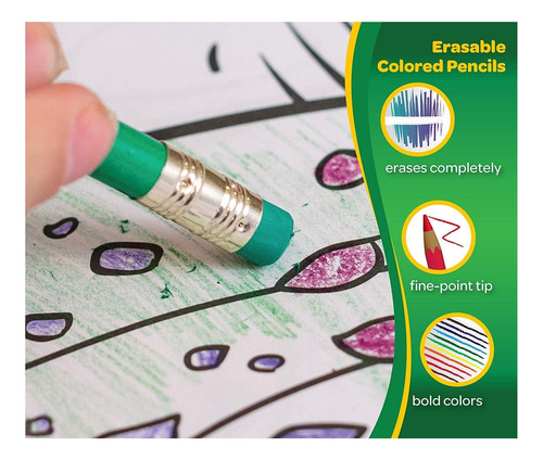 Lápices De Colores Borrables De Crayola