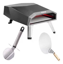Comprar Horno Para Pizza A Gas Ac. Inox Pala Rueda De Corte Y Funda 