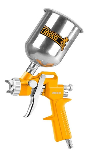 Imagen 1 de 3 de Pistola Para Pintar De Aire A Gravedad 400cc Ingco