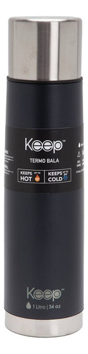 Termo Bala Rubber 1 Litro Keep Varios Colores