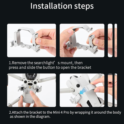 Luz Nocturna Drone Searchlight Para Dji Mini4 Pro