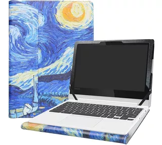 Funda Para Lenovo Chromebook C330, Estampe Pintura/de 11,...