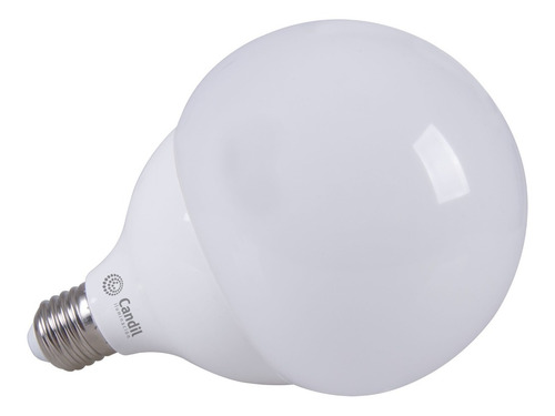 Pack 3 Focos Led Globo 120mm E27 12w Candil=75w Calida/fria