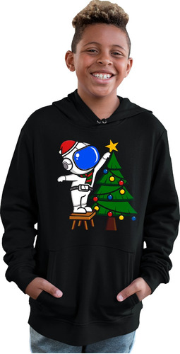 Sudadera Infantil De Astronauta Y Arbol Navideño En Oferta 