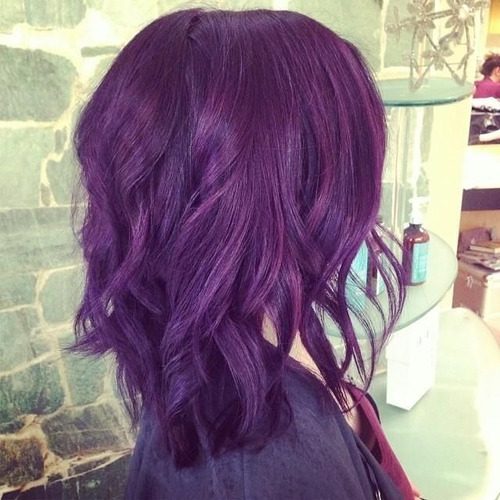Imagen 4 de 9 de Tinta Fantasia Cabello Colores Color Violeta Vibrante 100ml