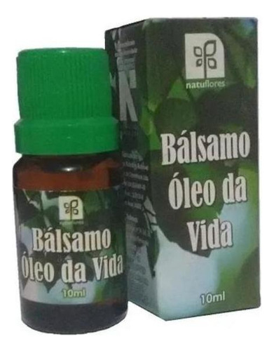 Bálsamo Da Amazônia Óleo Da Vida Natuflores - 10ml 4un