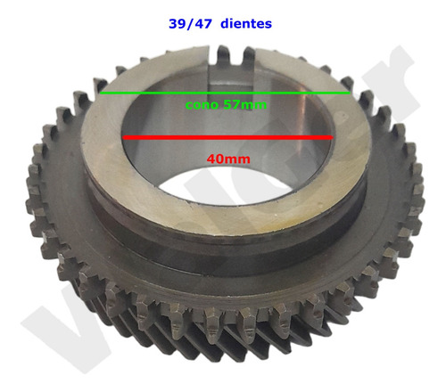 Engranaje De Tercera Para Fiat 128 Europa 5v 32-39z