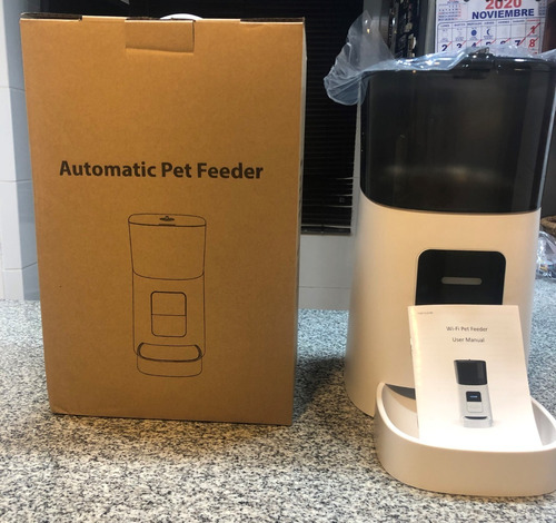Imagen 5 de 5 de Dispensador Alimento Mascota 6 Litros, Wifi Automático, P005