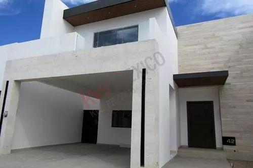 ¡espectacular Casa Nueva En Venta En Real Del Nogalar!