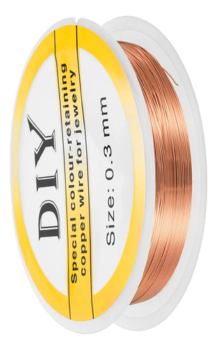 Meccanixity Alambre De Cobre Calibre 28 Para Hacer Joyas, 1