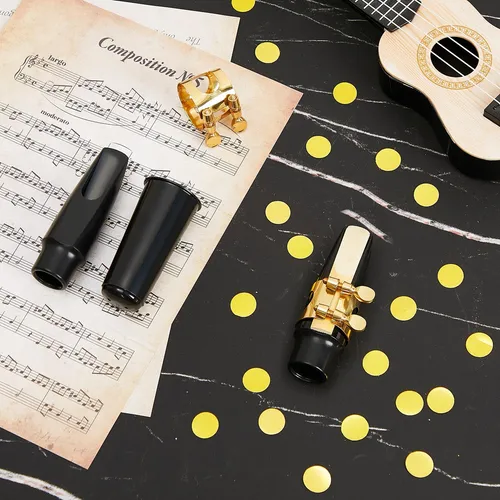 Fiada 2 Juegos De Boquilla De Saxofon Alto, Kit De Boquilla