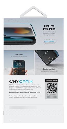Protector Pantalla iPhone 14 | 13 Pro | 13 Privacy De Optix